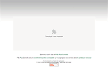 Tablet Screenshot of fidu-plus-conseils.com